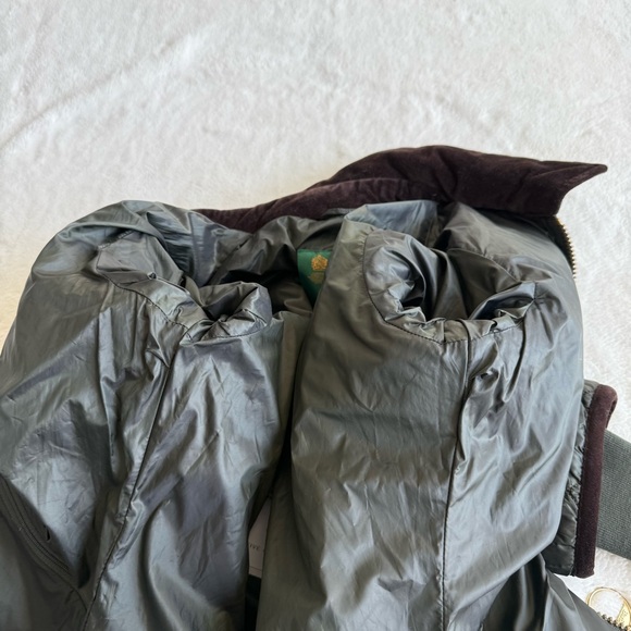 Barbour Icons Liddesdale Quilted Green Long Sleeve Jacket S (4) - Picture 10 of 14